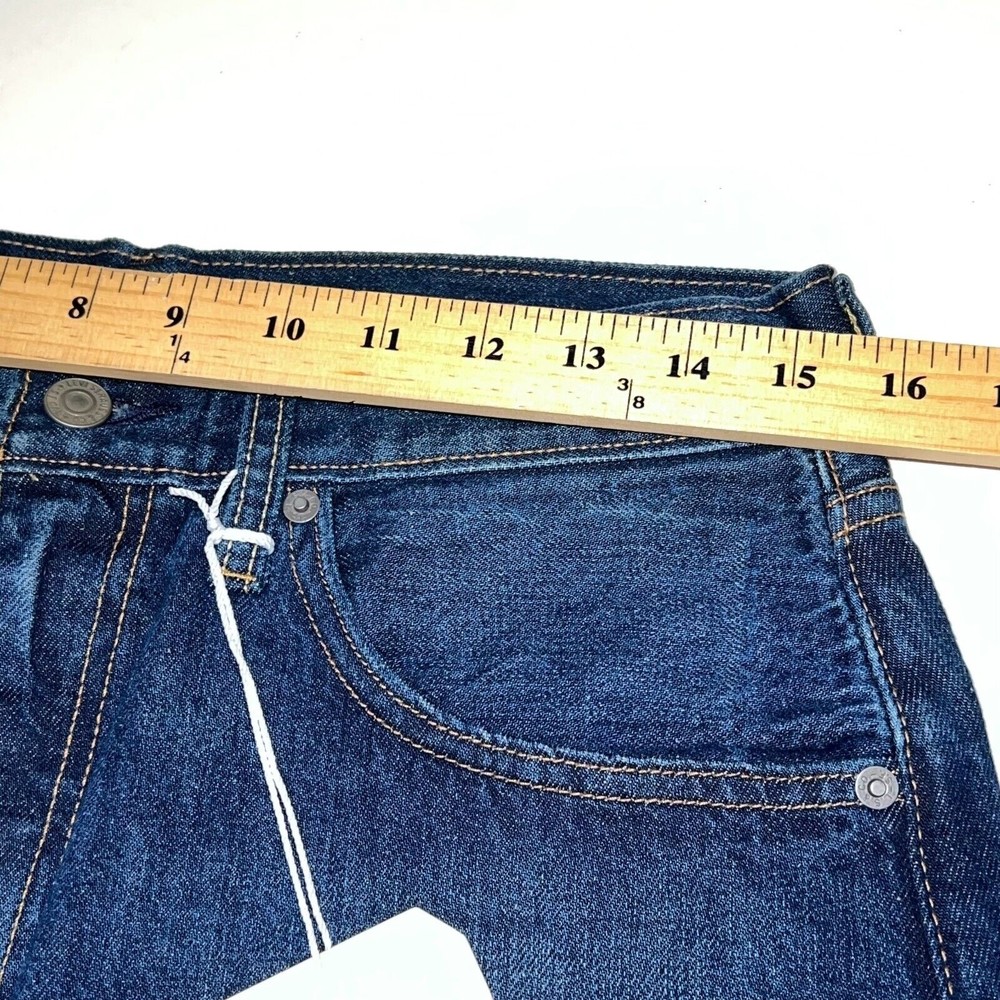 NEW LEVI'S WELLTHREAD Premium 551 Z Straight Fit Men's Denim Jeans Size 31/32 - Picture 6 of 11